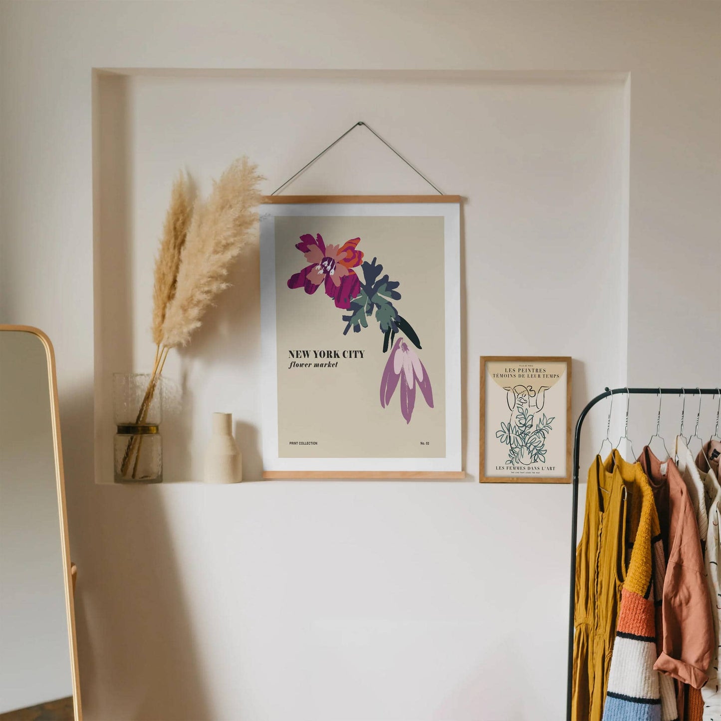 Flower Market NYC Poster - HypeSheriff