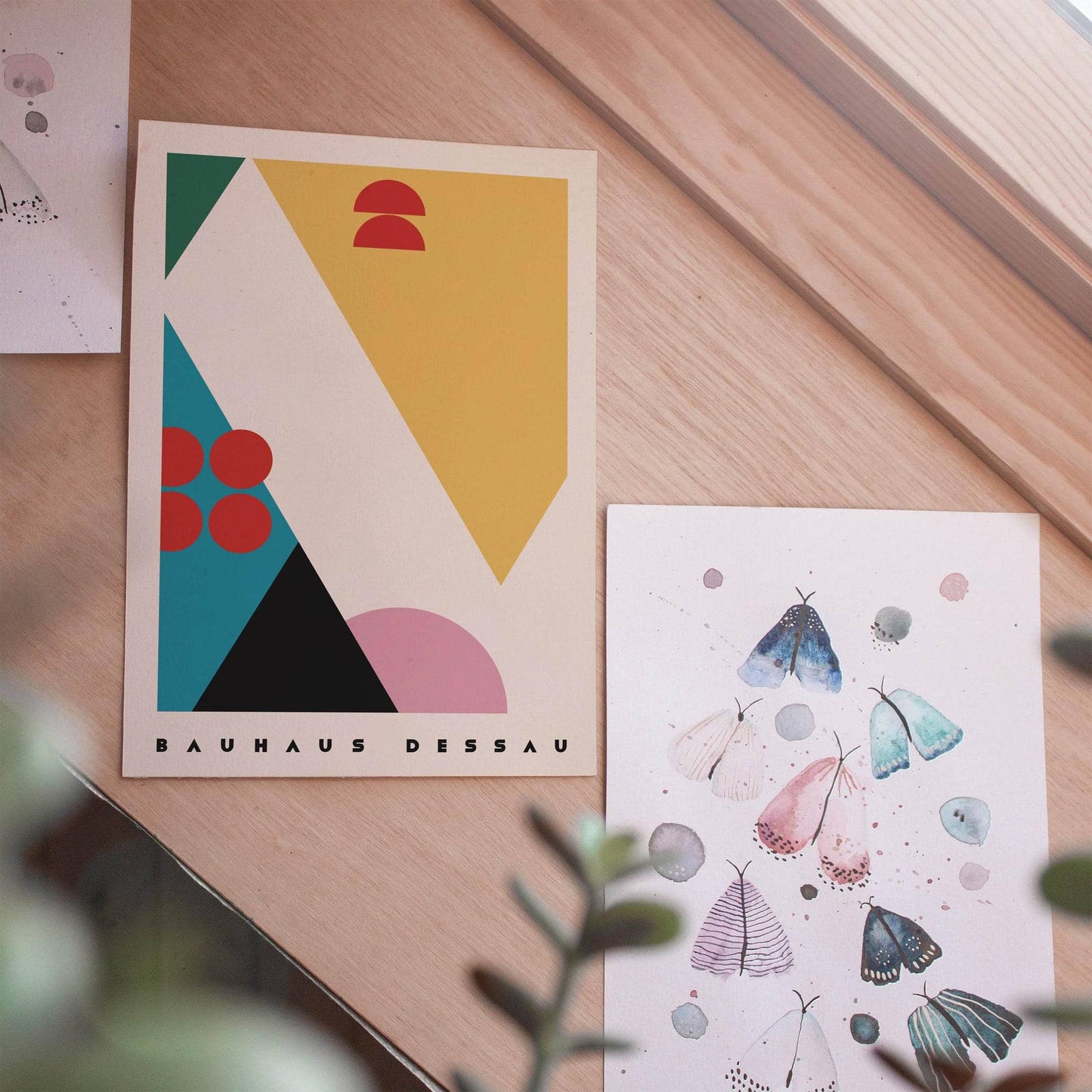 Retro Bauhaus Dessau Poster - HypeSheriff