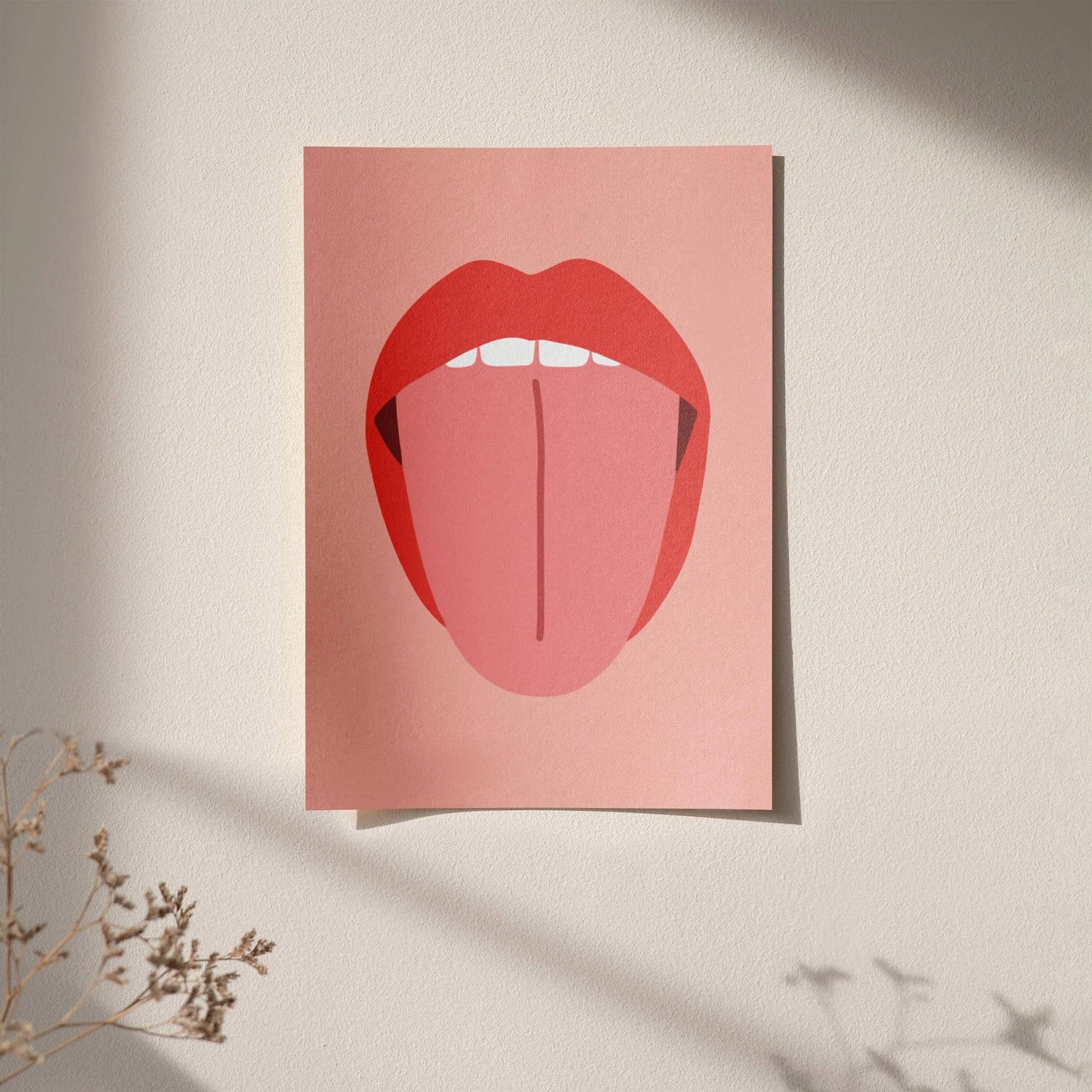 Pop-Art Lips Poster - HypeSheriff