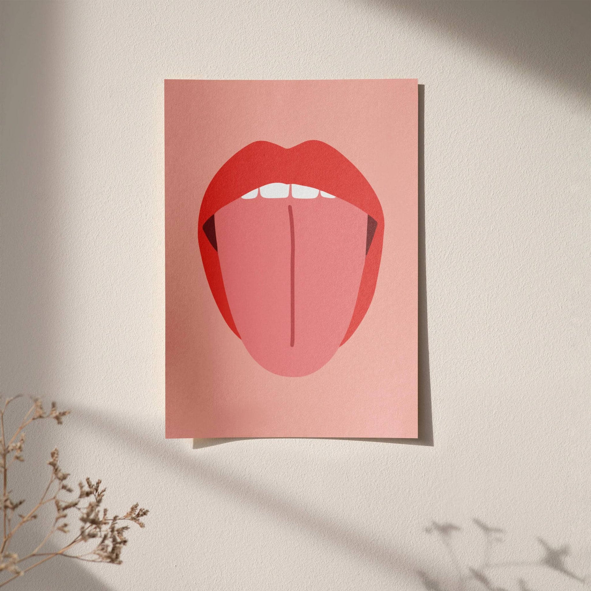 Pop-Art Lips Poster - HypeSheriff