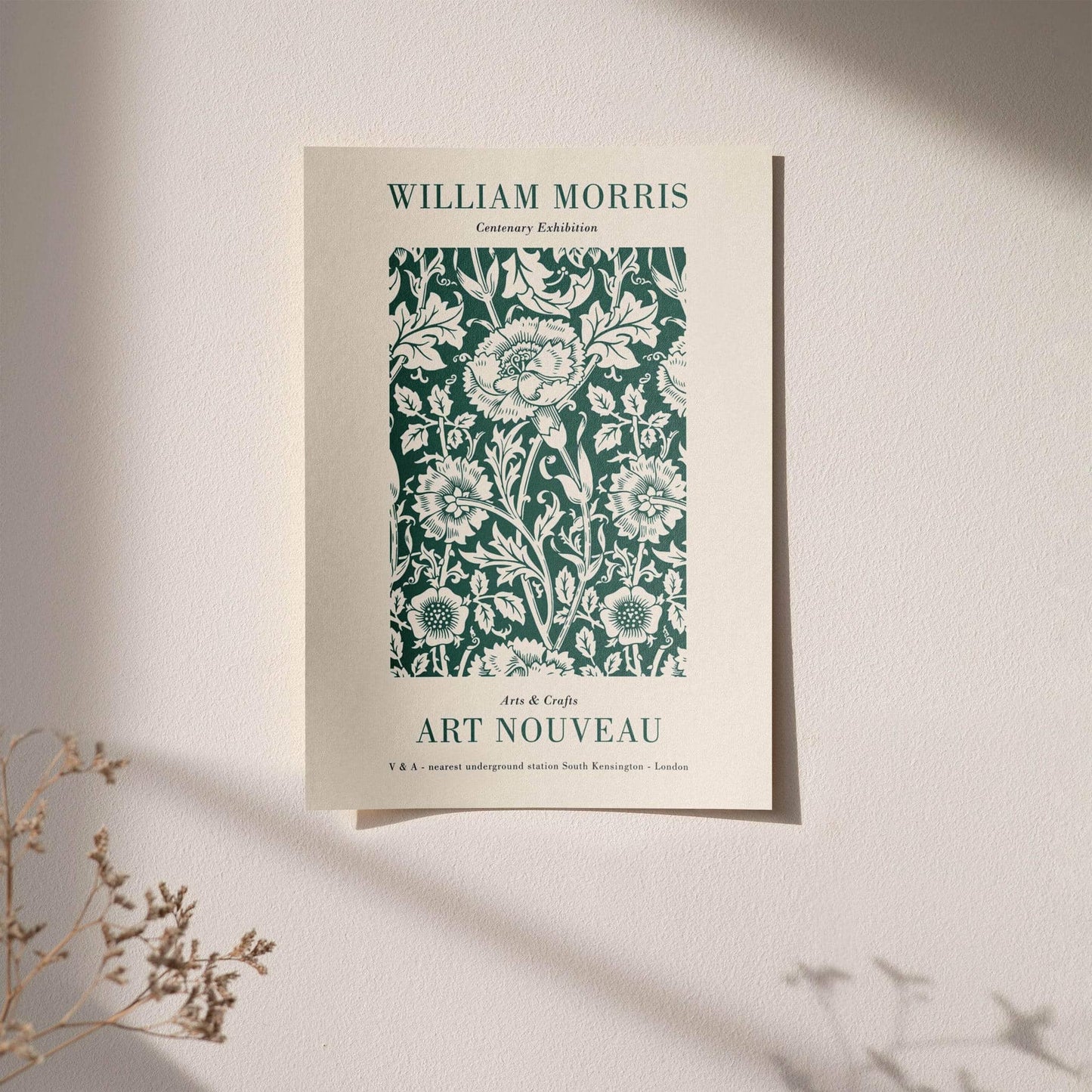 William Morris v2 Poster - HypeSheriff