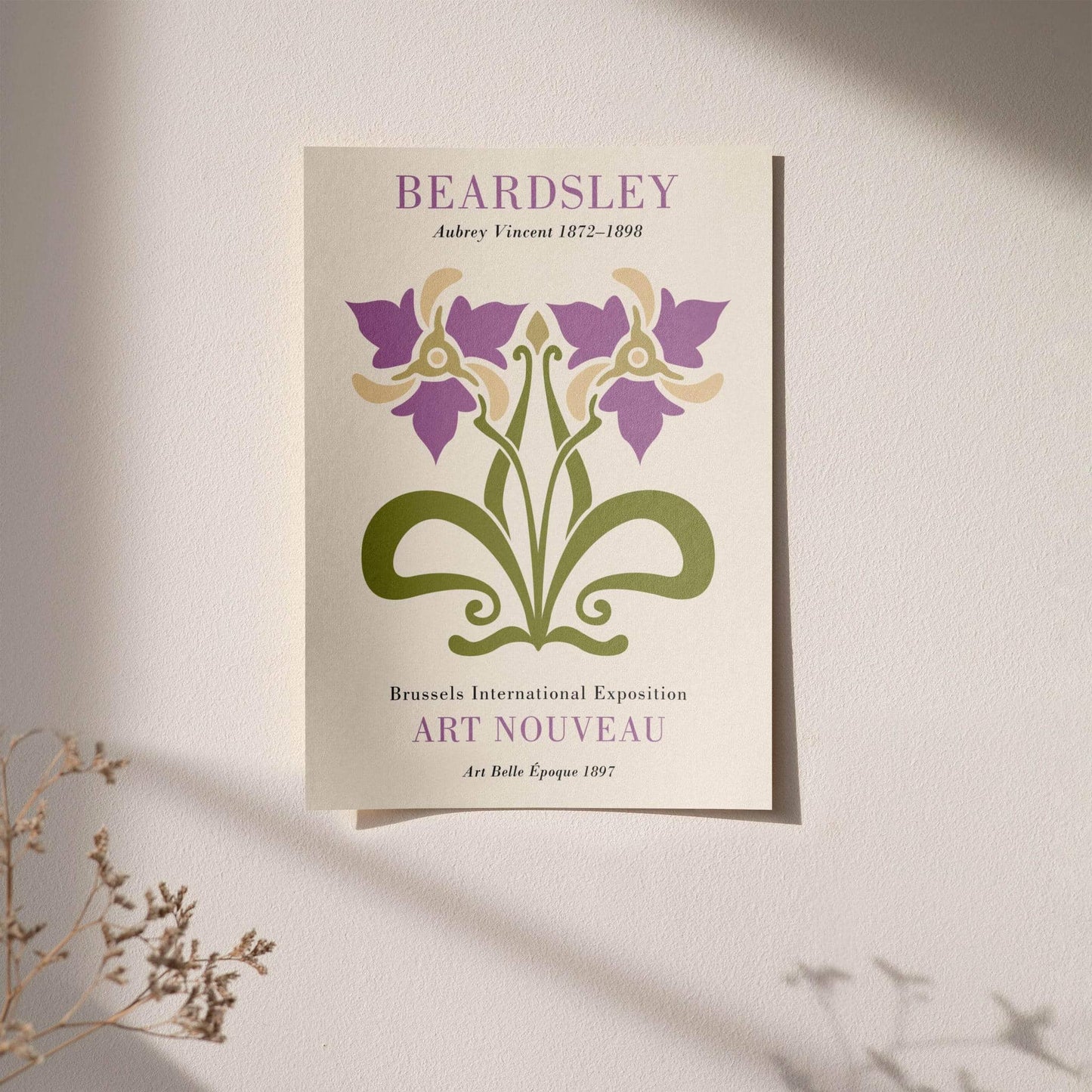 Classic Art Nouveau Poster - HypeSheriff