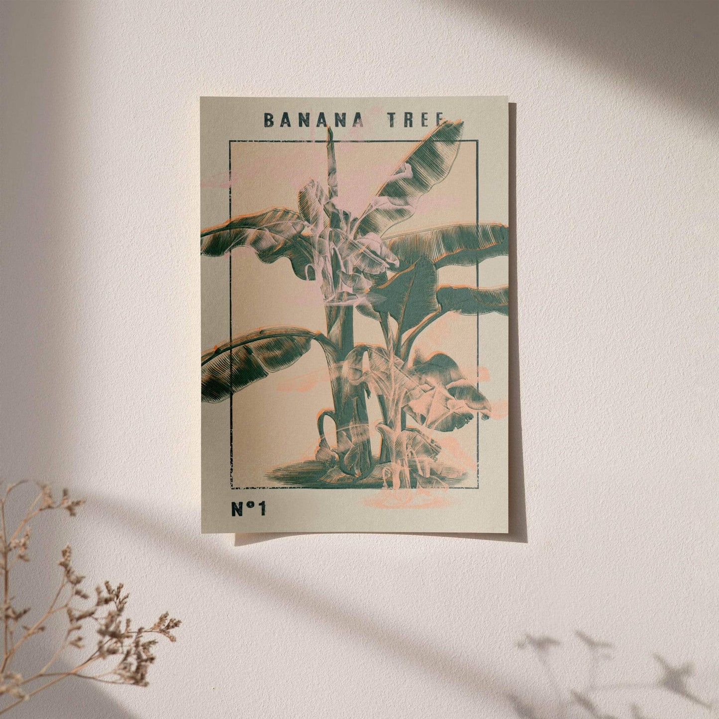 Vintage Banana Tree Art Print - HypeSheriff