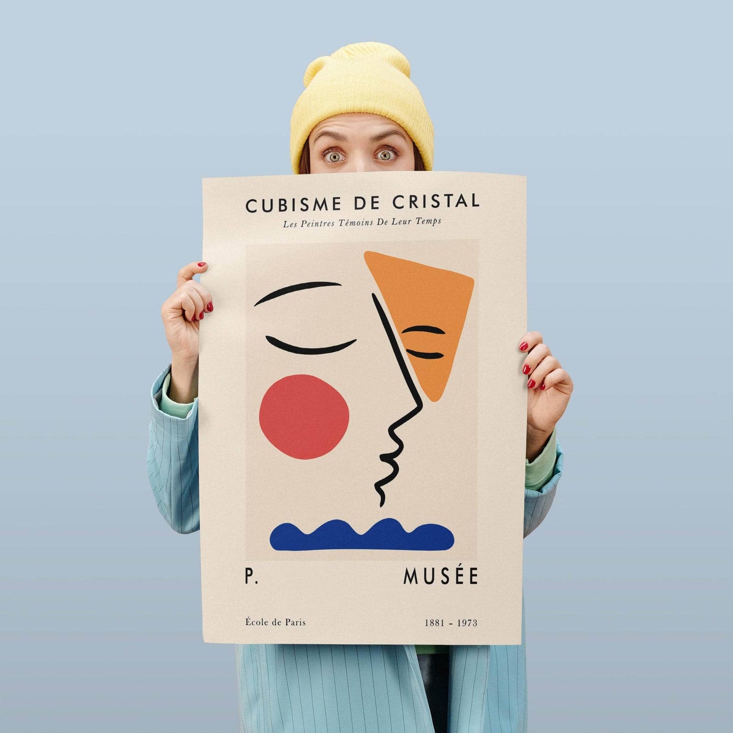 French Cubism Poster - HypeSheriff