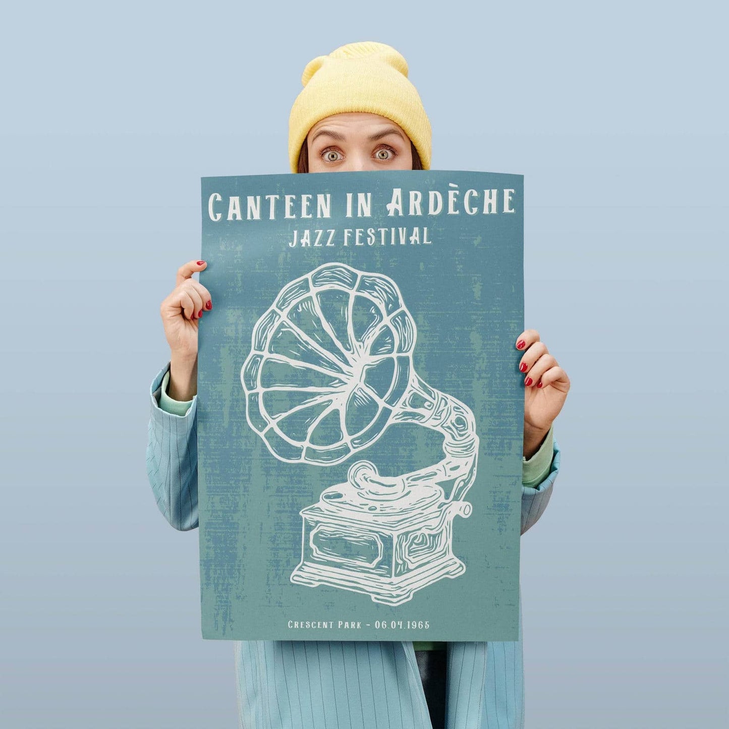 Canteen in Ardèche Jazz Festival Poster - HypeSheriff