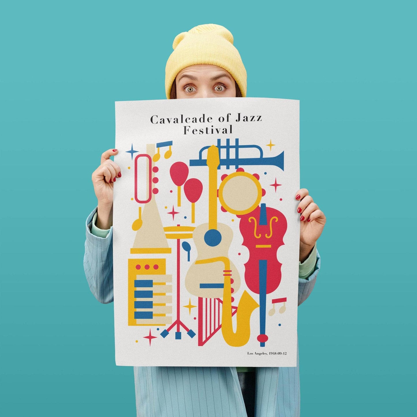 Cavalcade of Jazz Festival Poster - HypeSheriff