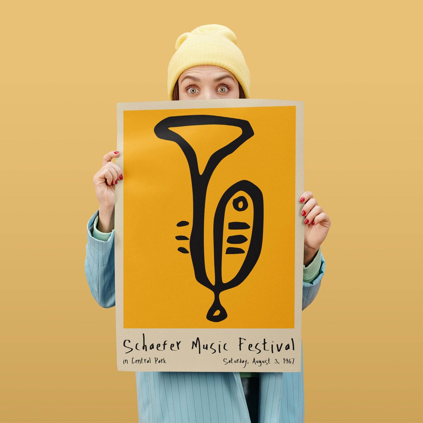 1967 Central Park Jazz Festival Poster - HypeSheriff