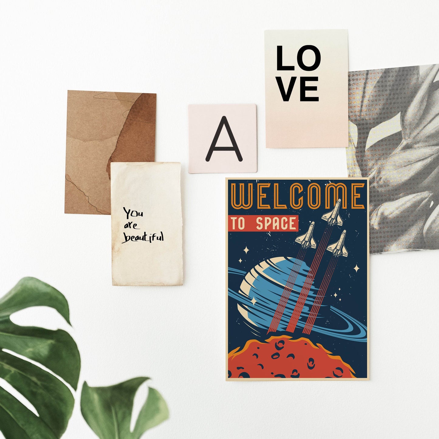 Retro Space Travel Poster - HypeSheriff