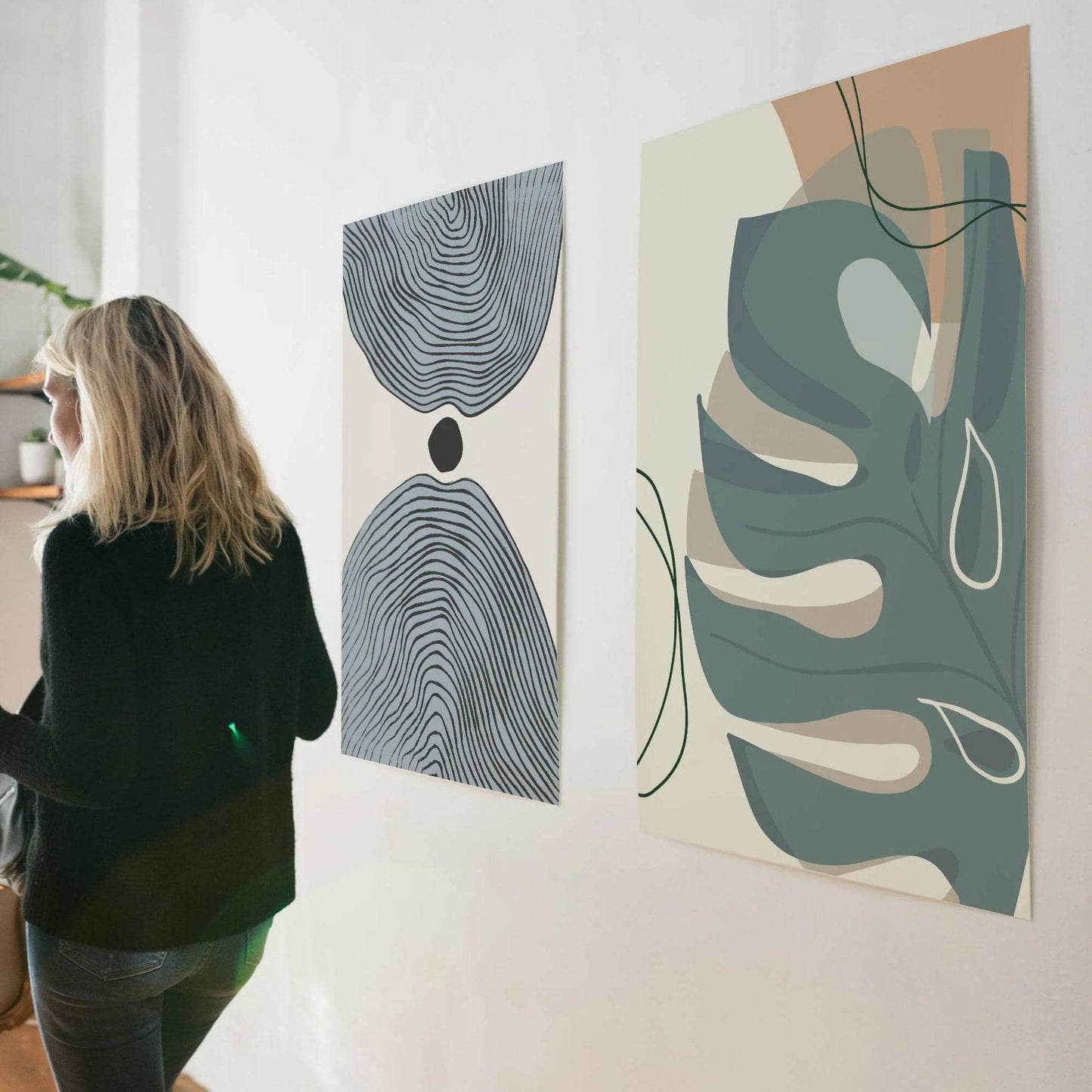 Monstera Cutout Print - HypeSheriff