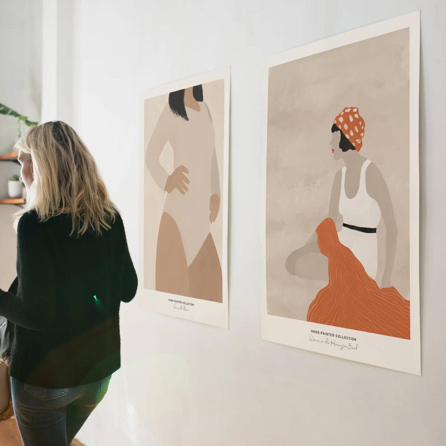 Venus at the Mirror | Hand-Painted Collection Poster - HypeSheriff