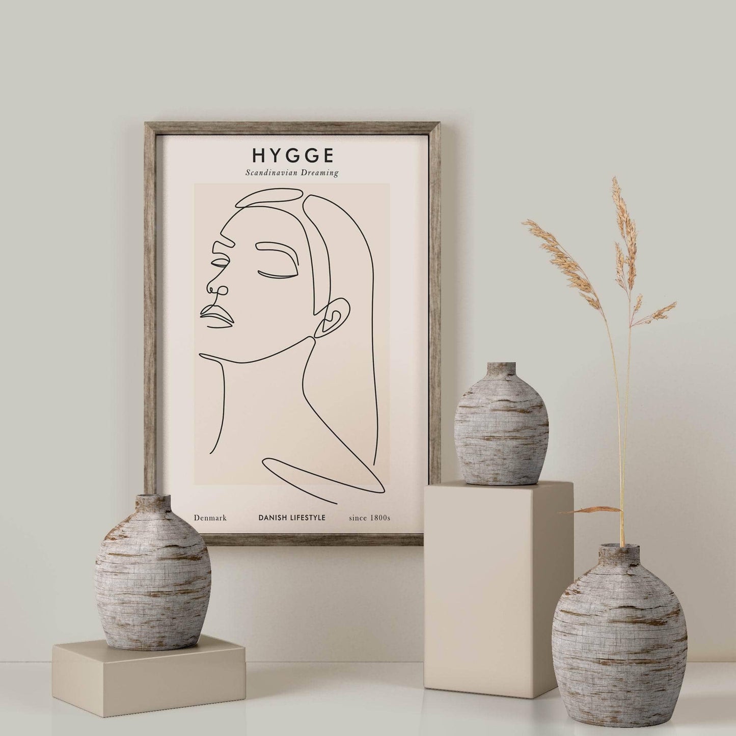 Hygge Woman Poster - HypeSheriff