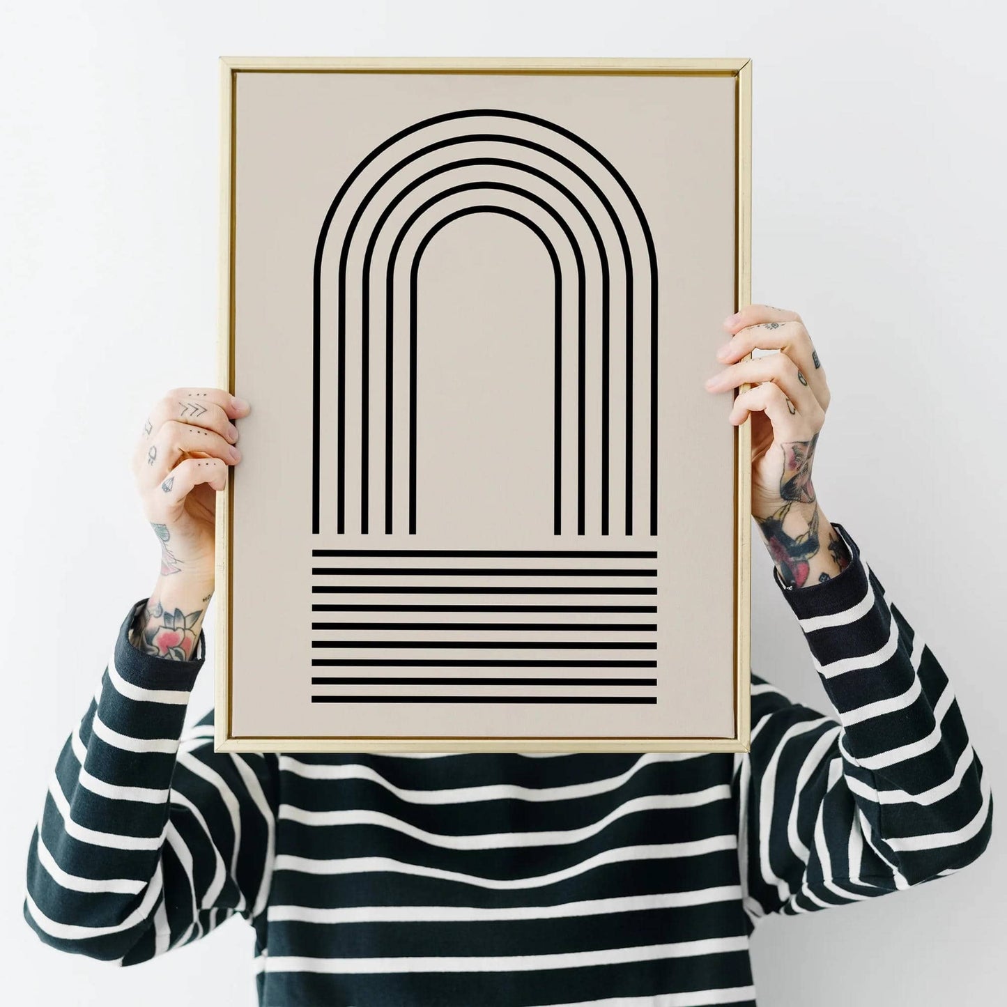 Geometric Abstract Print - HypeSheriff