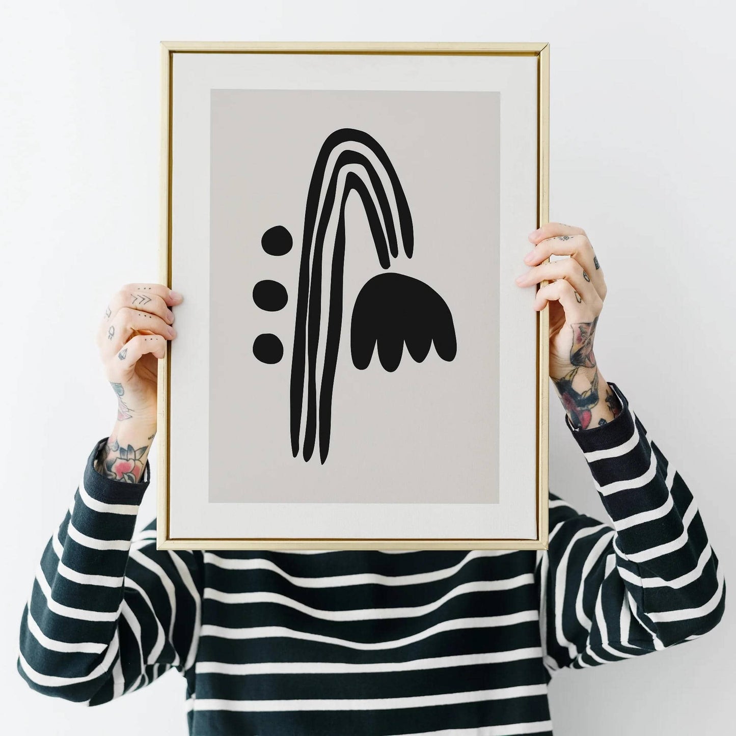 Scandinavian Tulip Art Print - HypeSheriff
