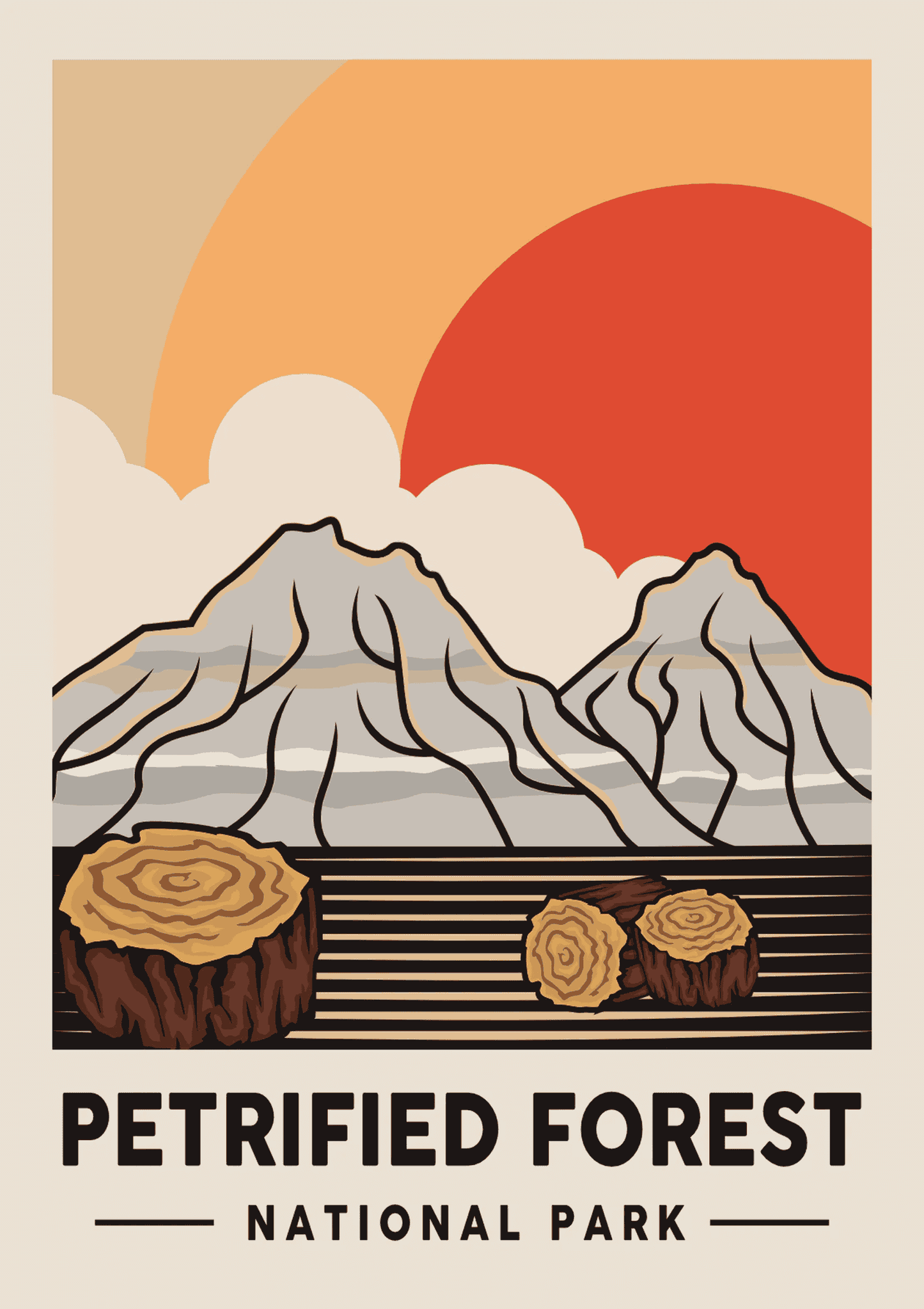 Petrified Forest National Park Poster - HypeSheriff
