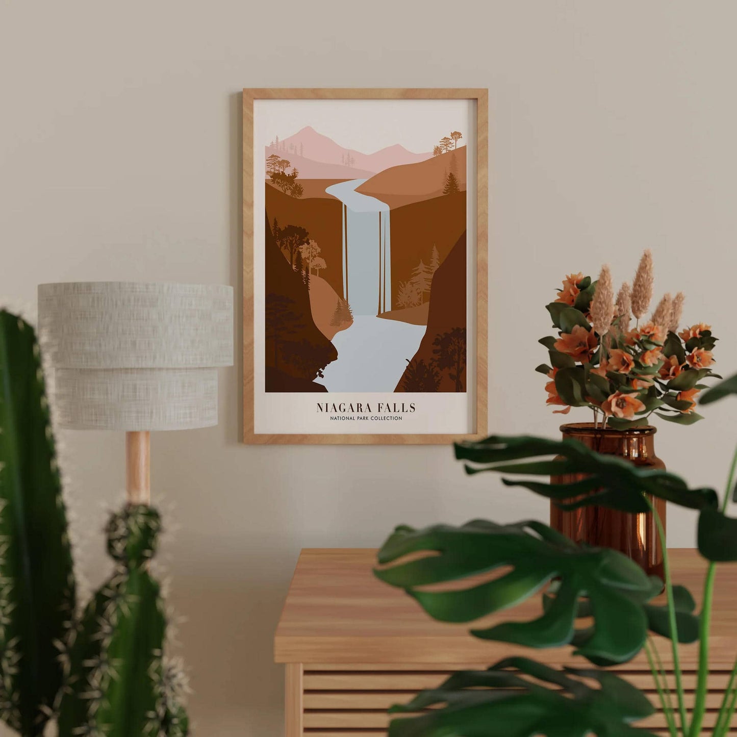 Niagara Falls - Travel Poster Print - HypeSheriff