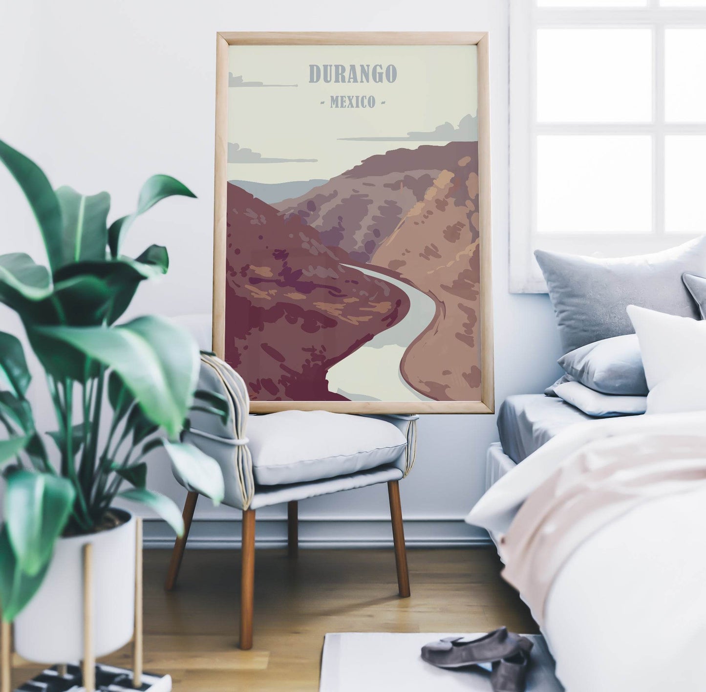 Durango - Mexico Travel Poster - HypeSheriff