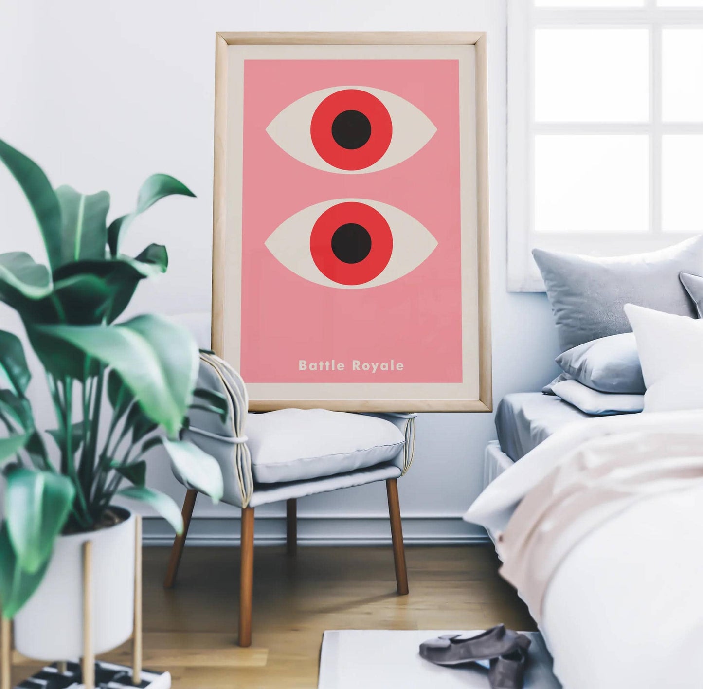 Minimalist 'Battle Royale' Poster - HypeSheriff