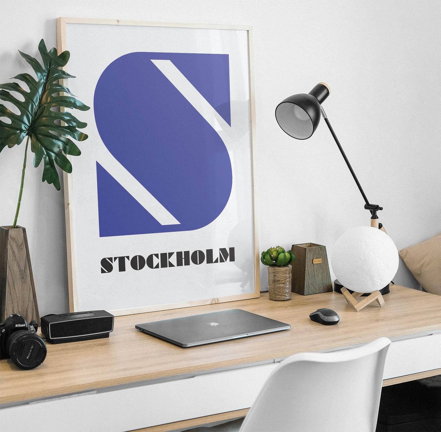 Stockholm Typographic Poster - HypeSheriff