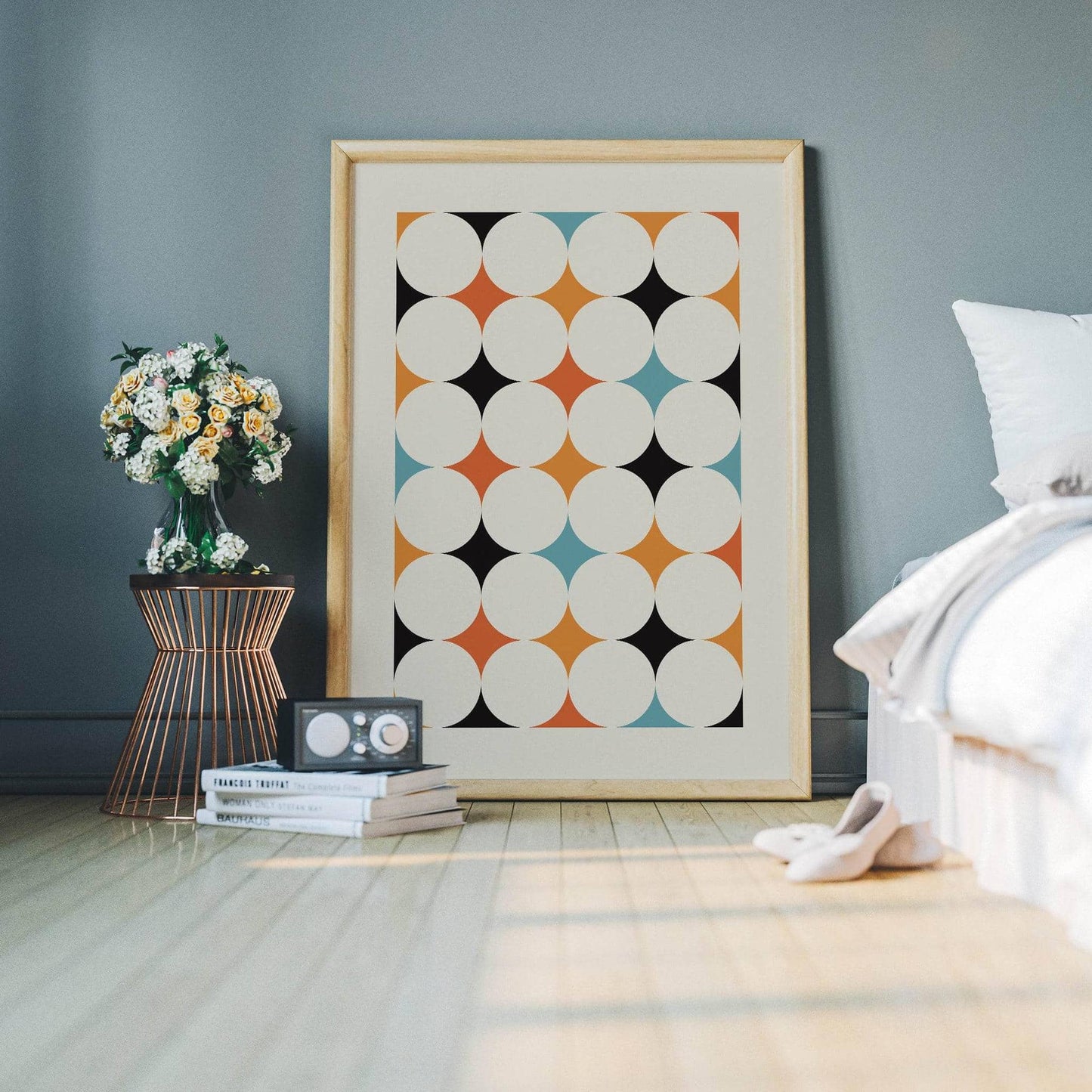 Geometric Shapes Bauhaus Poster - HypeSheriff