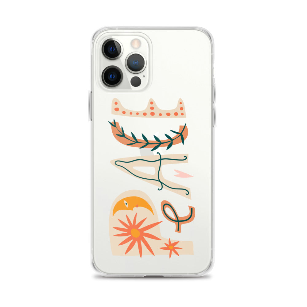 Peace Hippie Boho iPhone Case - HypeSheriff