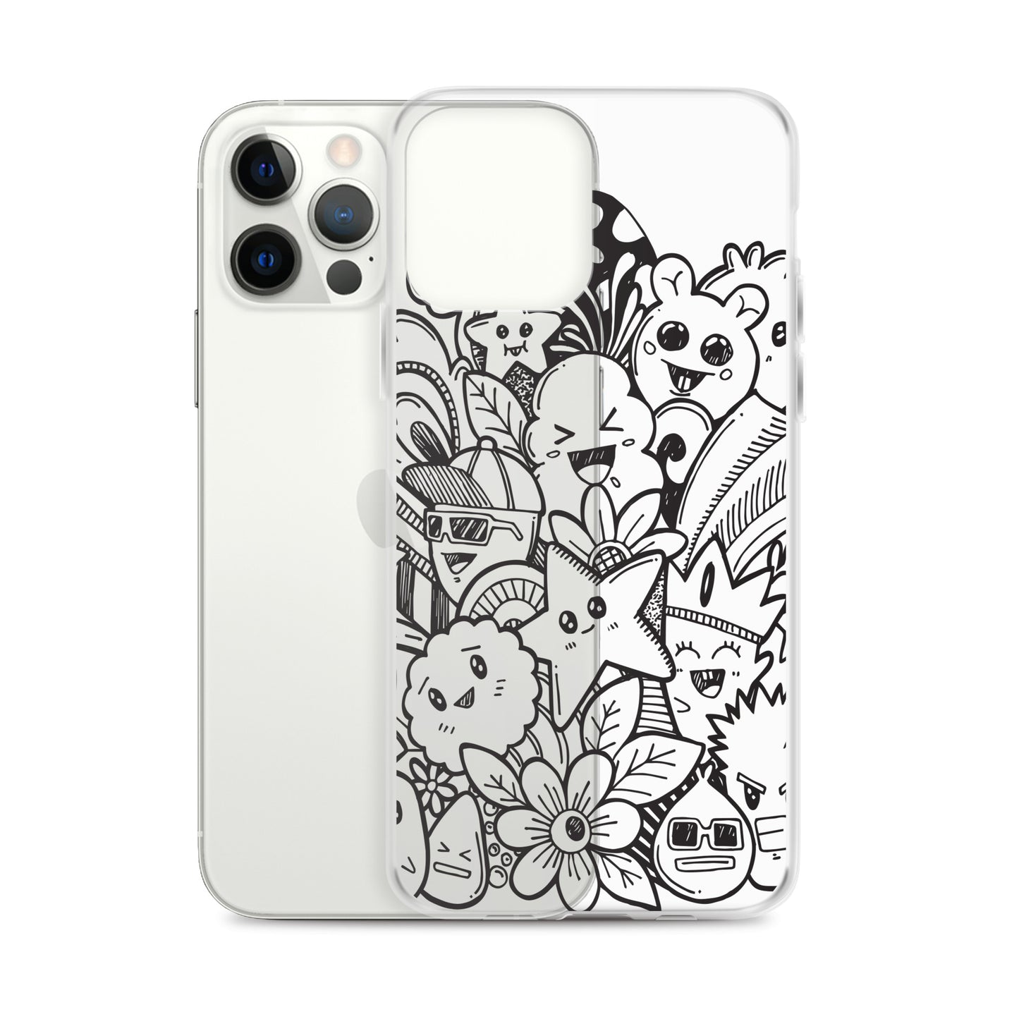 Funny Doodle Graffiti Art iPhone Case - HypeSheriff