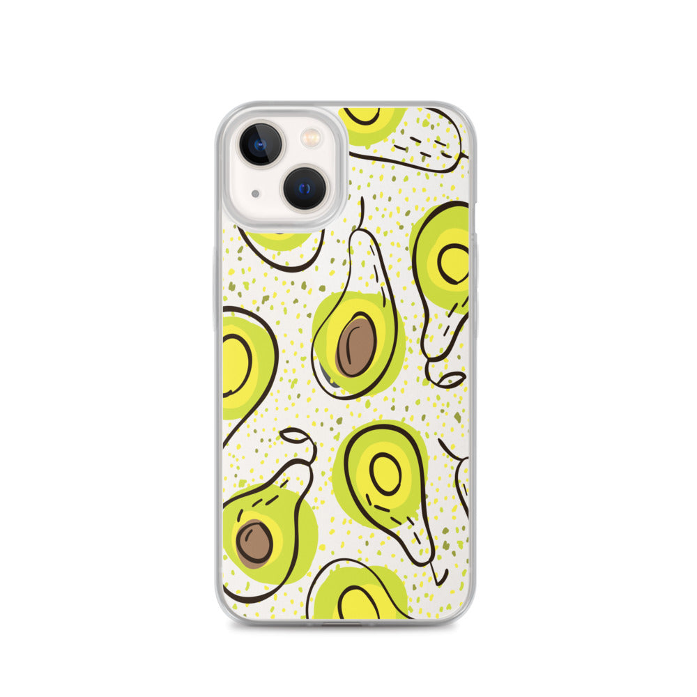 Avocado Green Vege iPhone Case - HypeSheriff