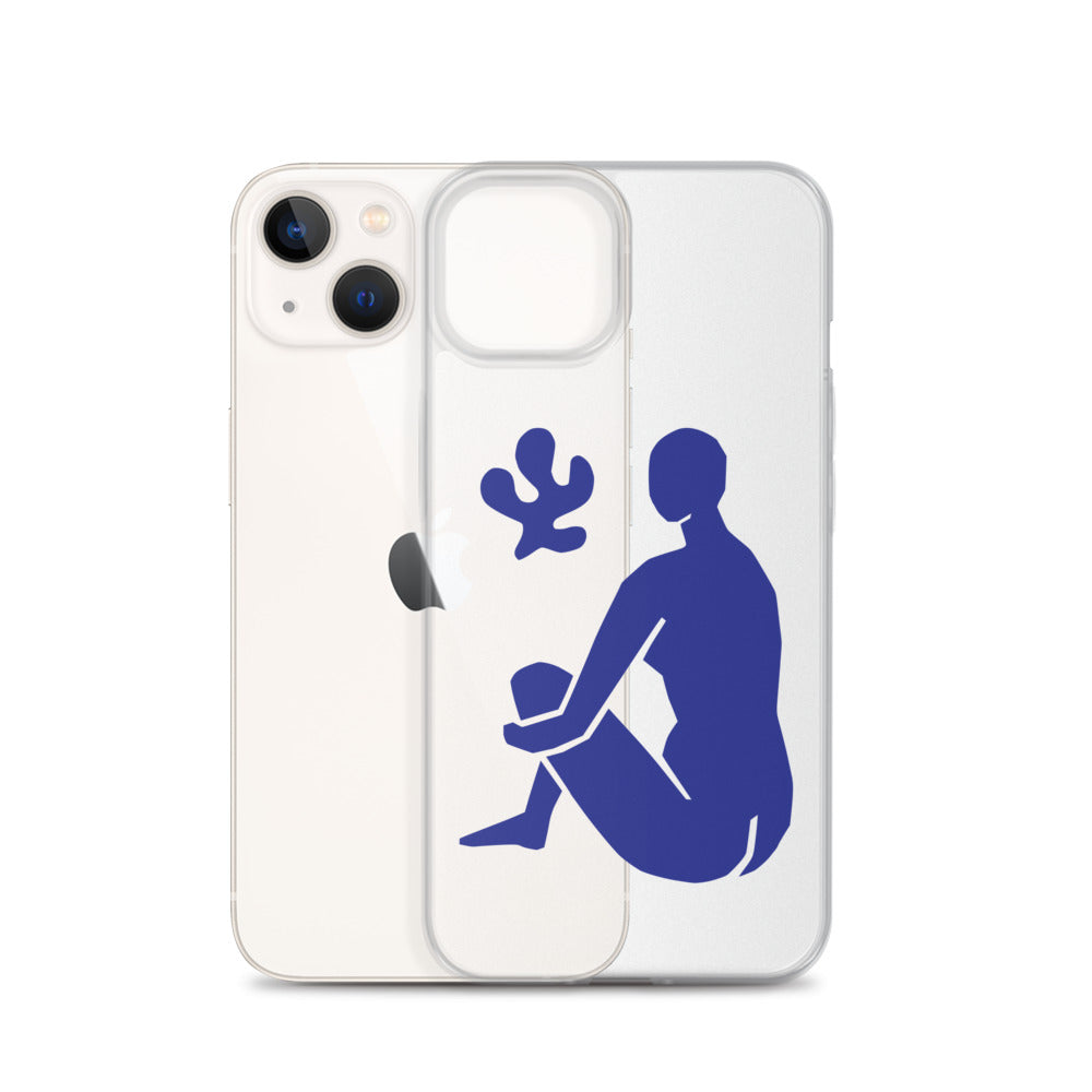 Blue Nude Woman iPhone Case – HypeSheriff