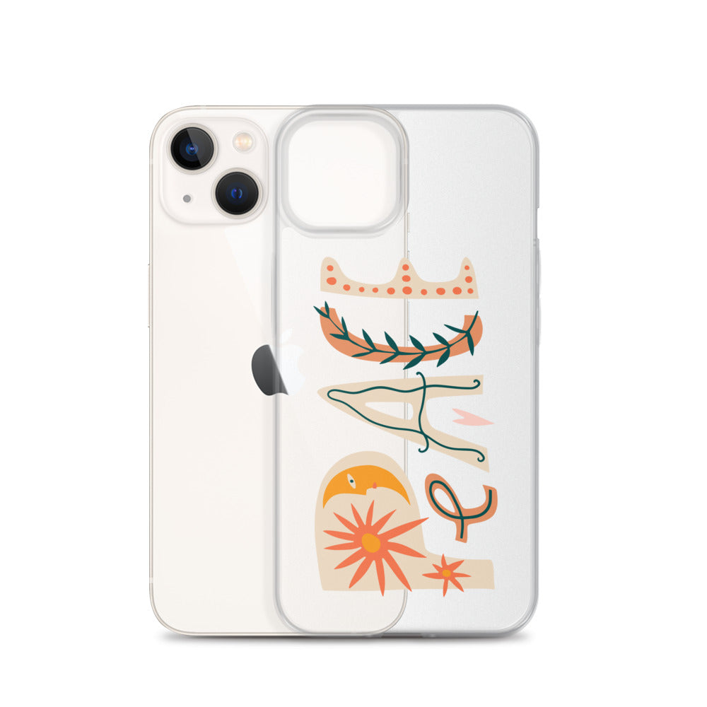 Peace Hippie Boho iPhone Case - HypeSheriff