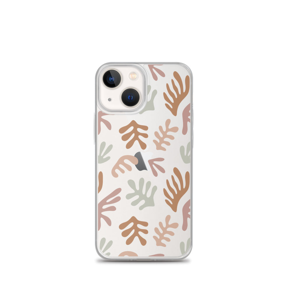 Boho Leaves iPhone Case - HypeSheriff