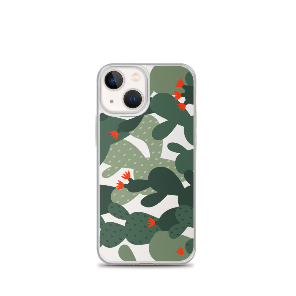 Green Cactus iPhone Case - HypeSheriff