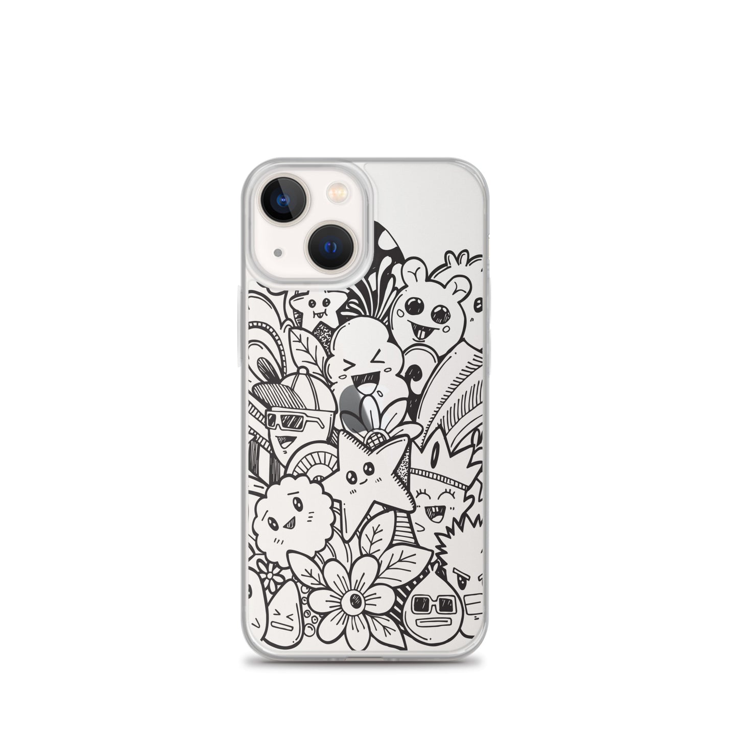 Funny Doodle Graffiti Art iPhone Case - HypeSheriff