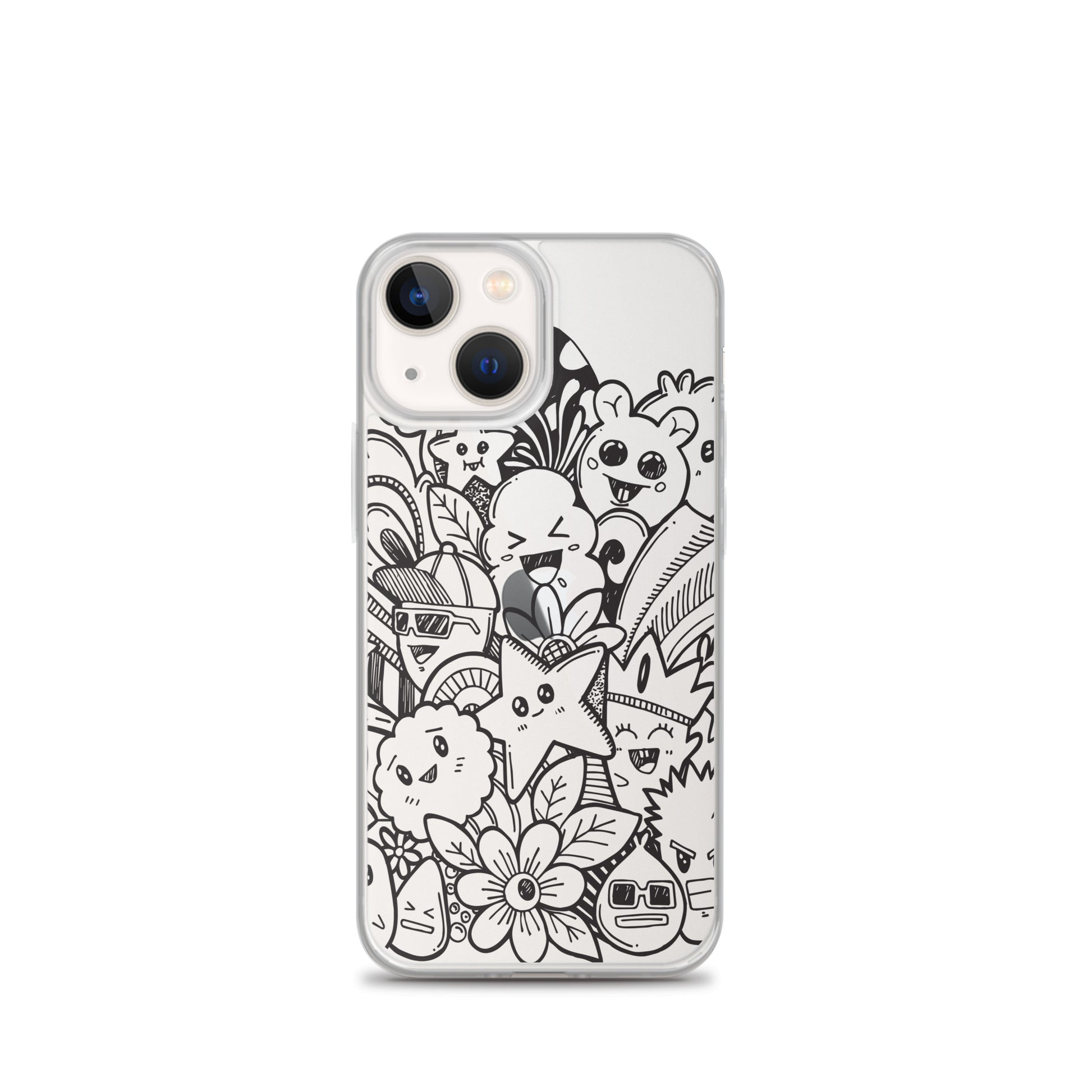 Funny Doodle Graffiti Art iPhone Case - HypeSheriff
