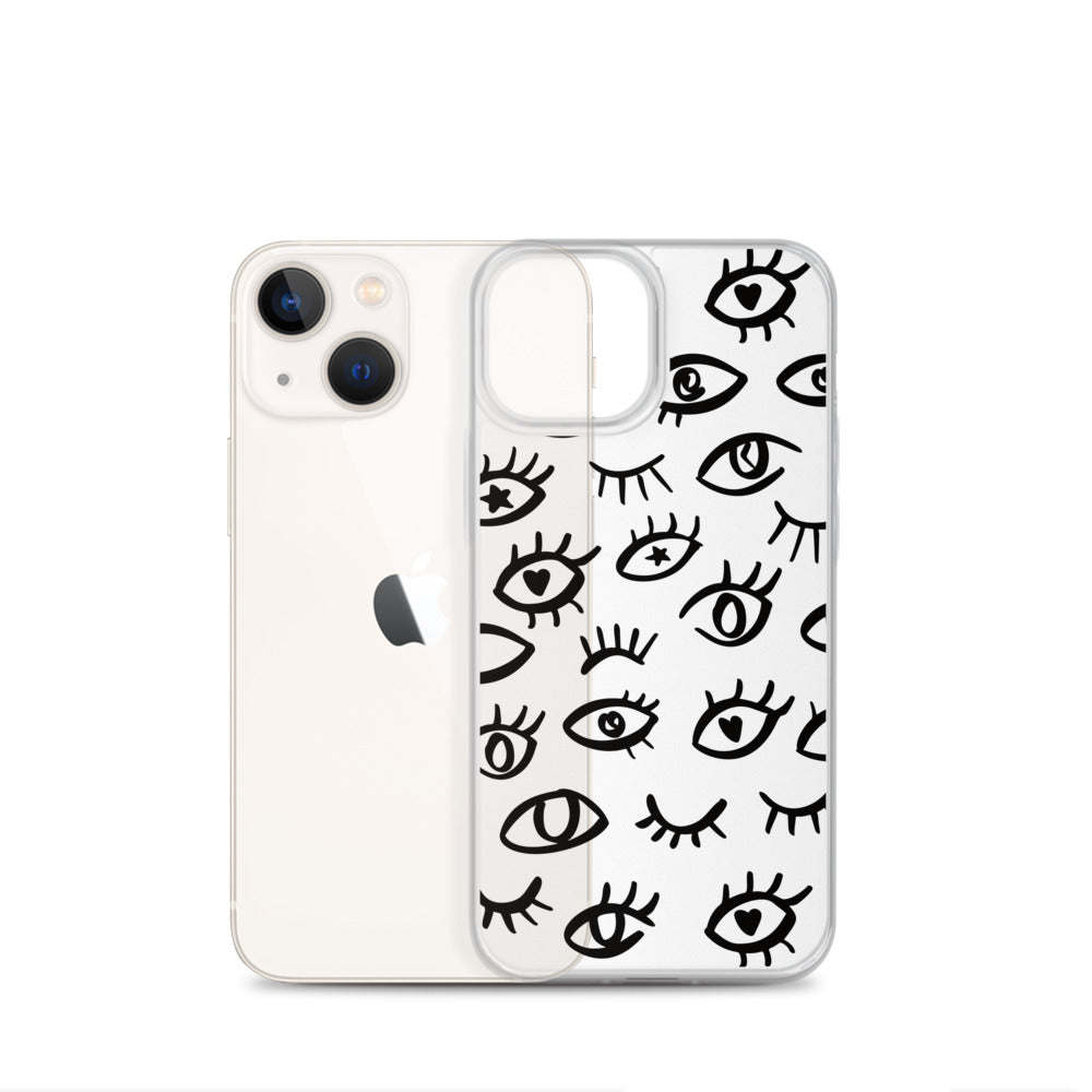 Pop Art Eyes iPhone Case - HypeSheriff