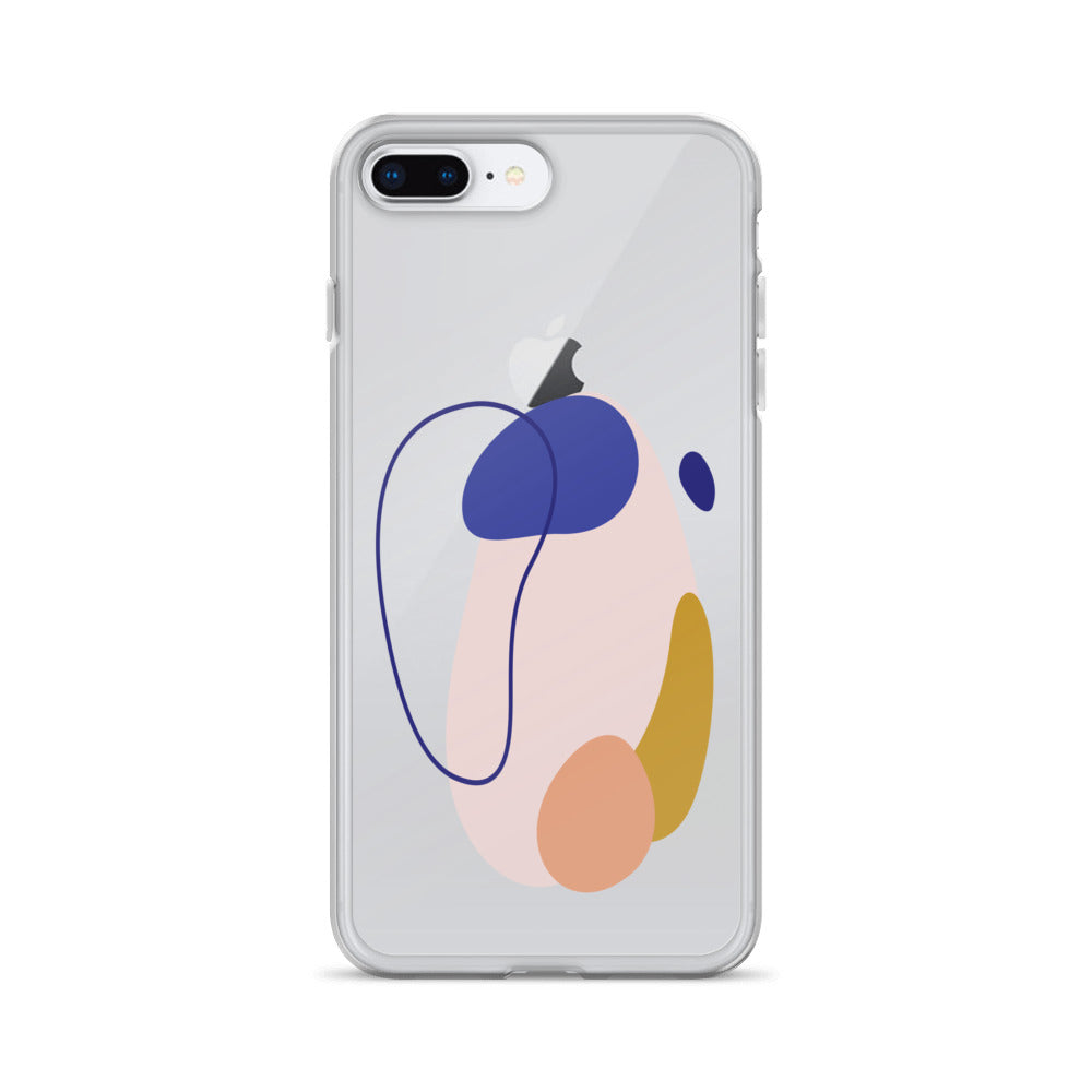 Mid Century Abstract iPhone Case - HypeSheriff