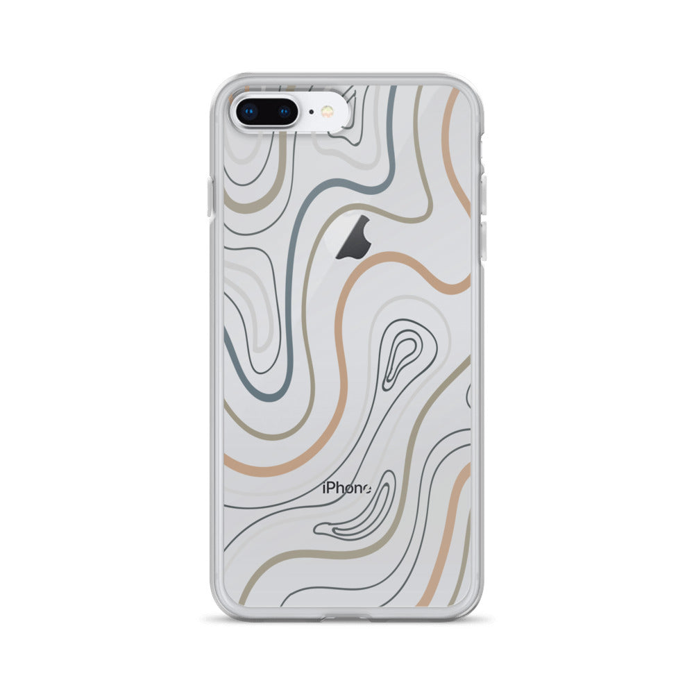 Line Art Minimalist iPhone Case - HypeSheriff
