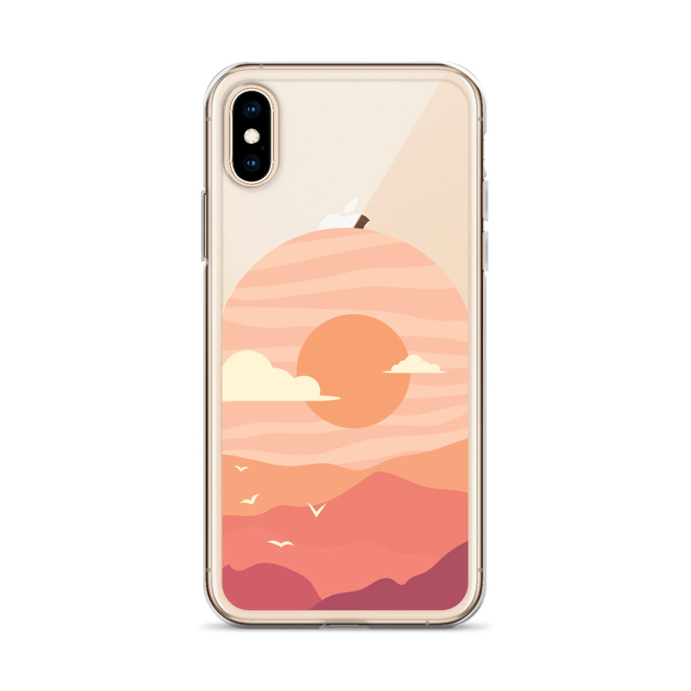 Pink Landscape Travel iPhone Case - HypeSheriff