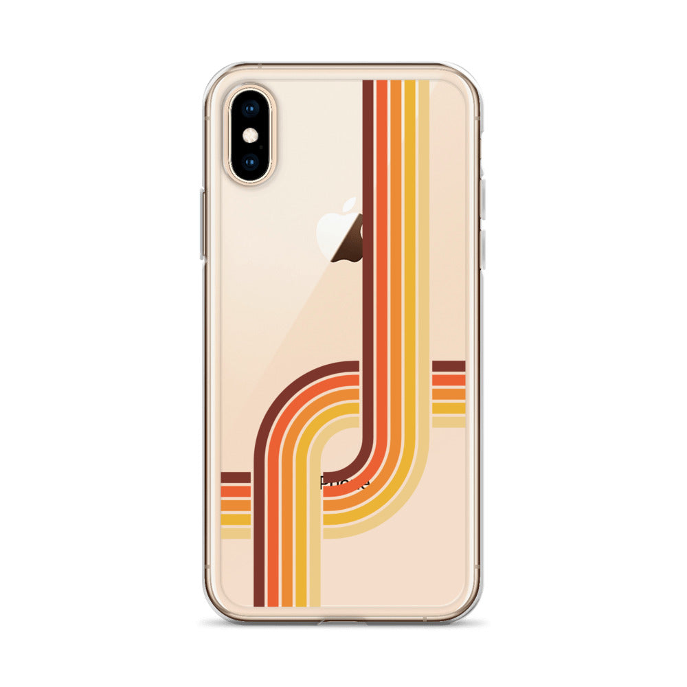 Retro Geometric iPhone Case - HypeSheriff