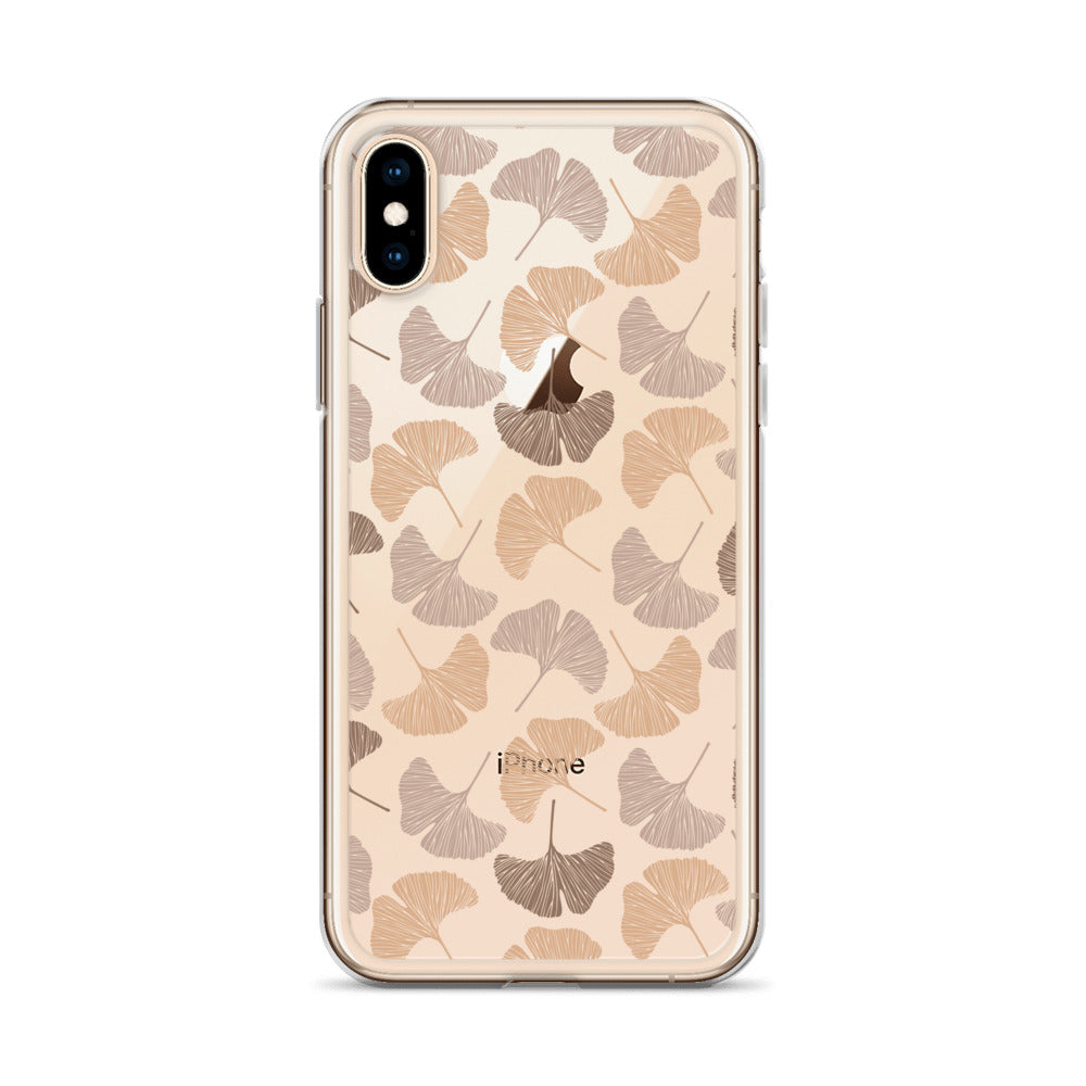 Ginkgo Biloba Design iPhone Case - HypeSheriff