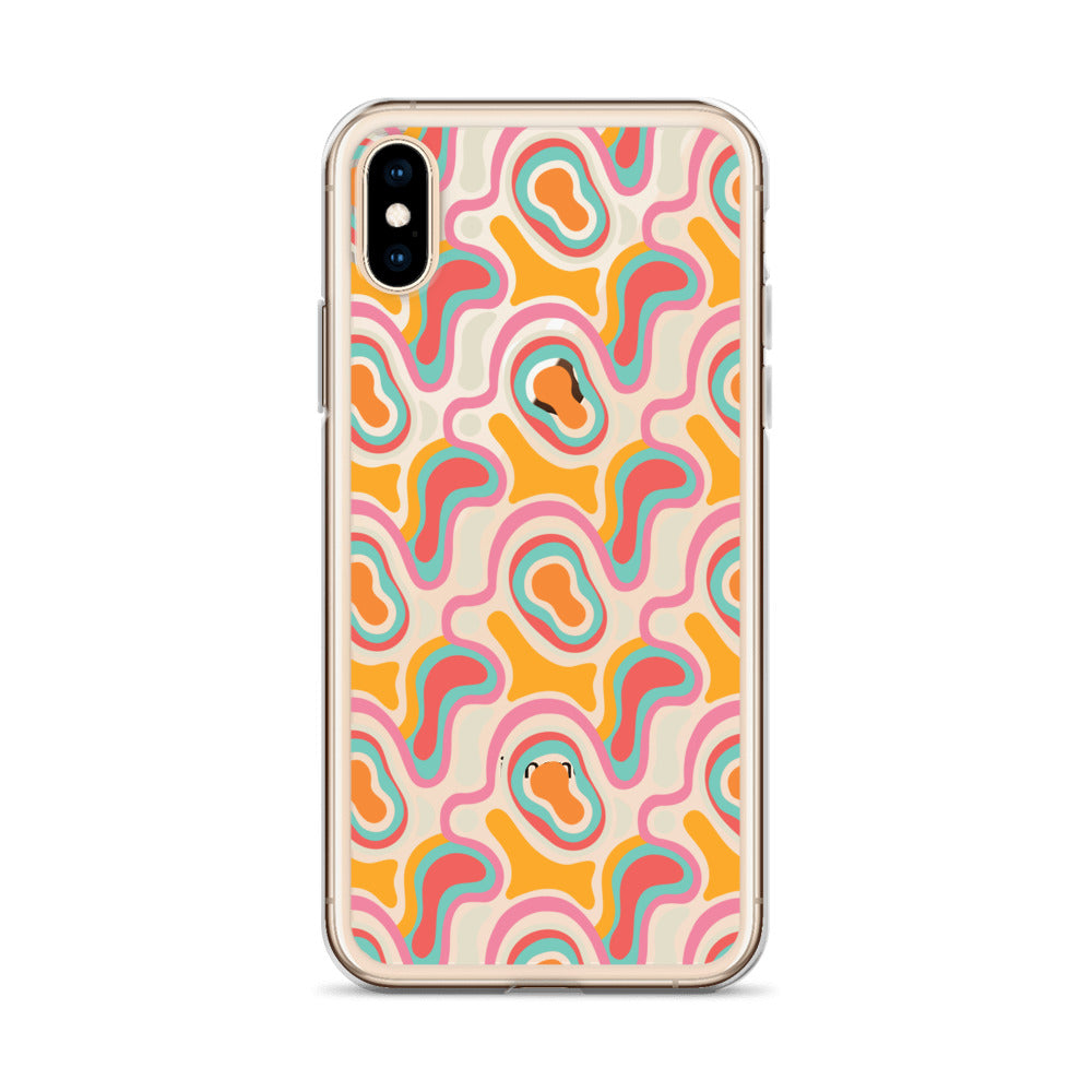 Colorful Modern Abstract Art iPhone Case - HypeSheriff