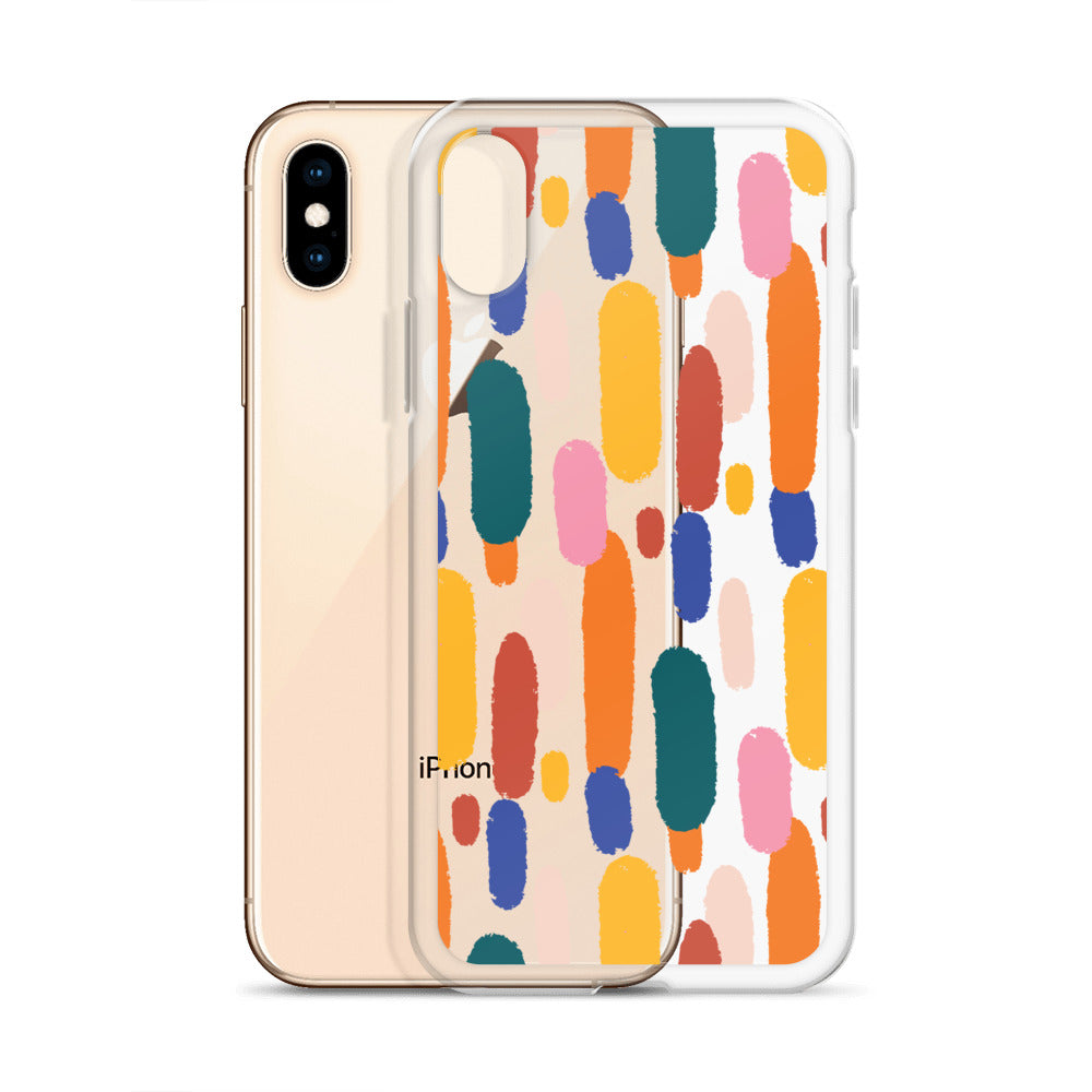 Colorful Mid Century iPhone Case - HypeSheriff