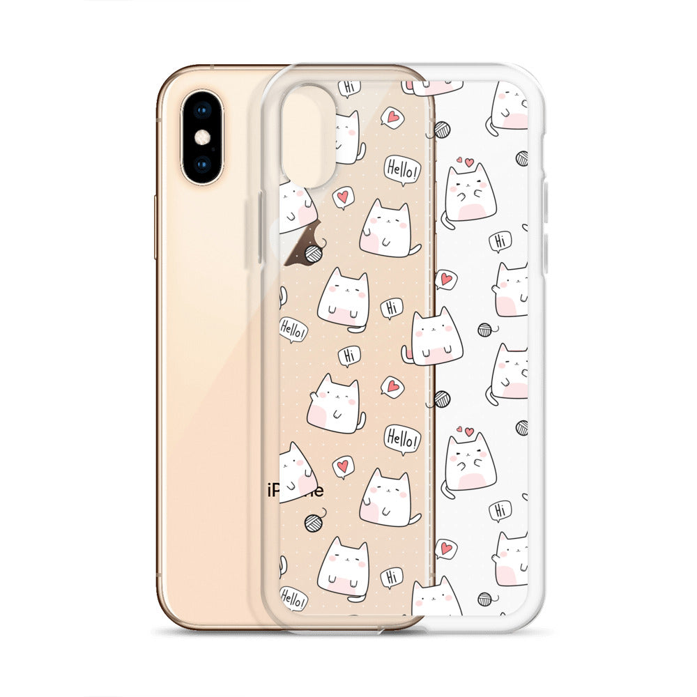 Hello Kitty Cute Cats iPhone Case - HypeSheriff