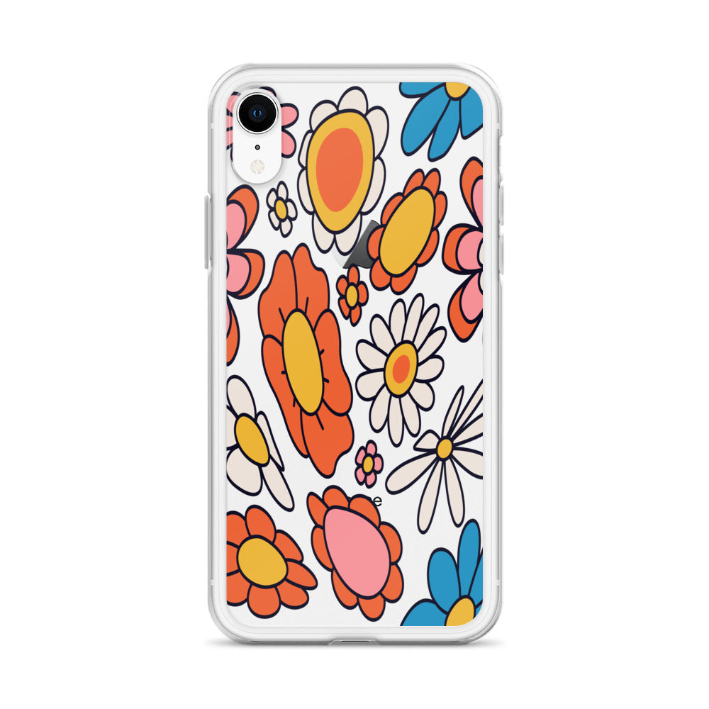 Psychodelic Floral iPhone Case - HypeSheriff