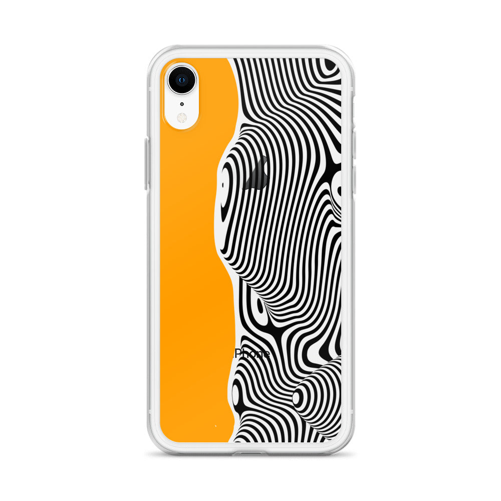 Mid Century Yellow iPhone Case - HypeSheriff