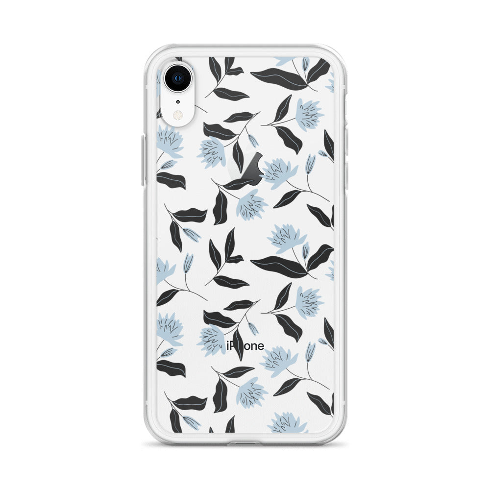 Blue Flowers iPhone Case - HypeSheriff