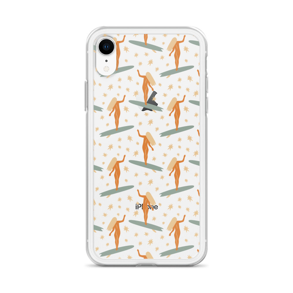 Groovy Surf Boho iPhone Case - HypeSheriff