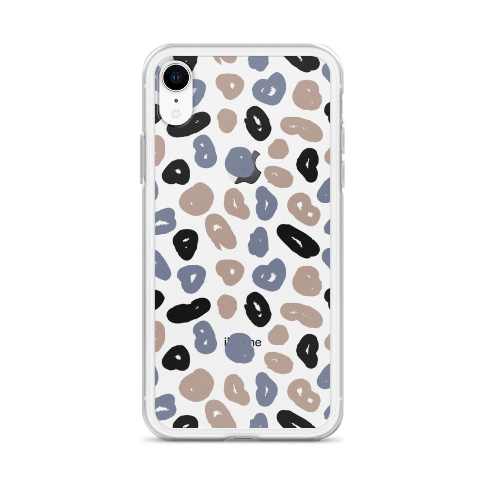 Abstract Nordic Clear iPhone Case - HypeSheriff