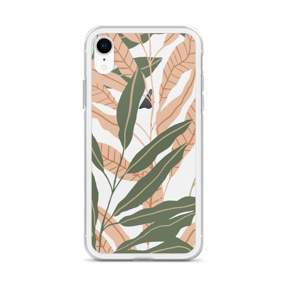 Botanical Boho Leaves iPhone Case - HypeSheriff