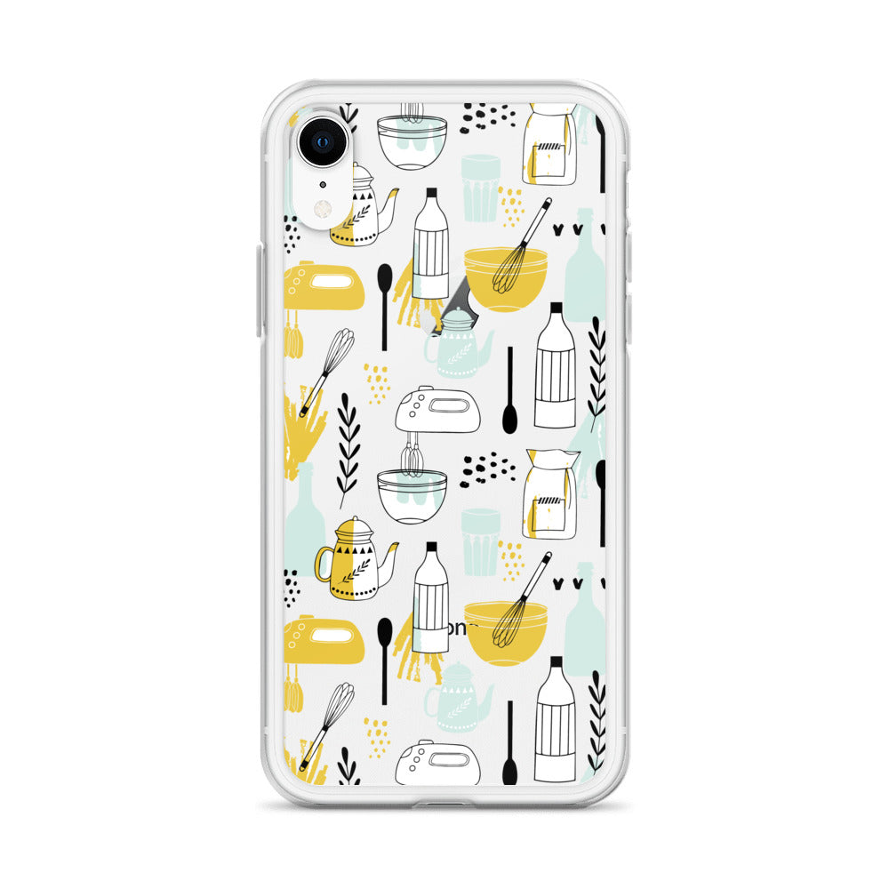 Love Baking iPhone Clear Case - HypeSheriff