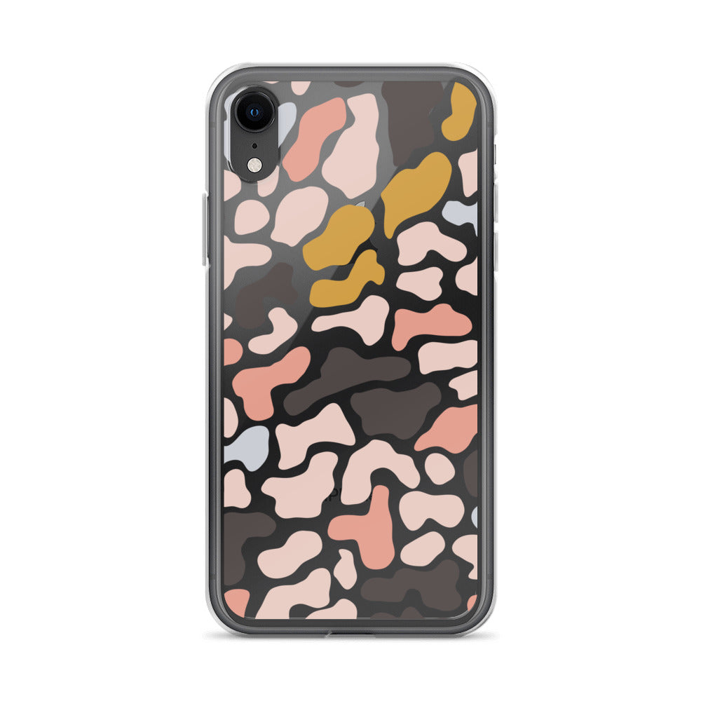 Abstract Shapes iPhone Clear Case - HypeSheriff
