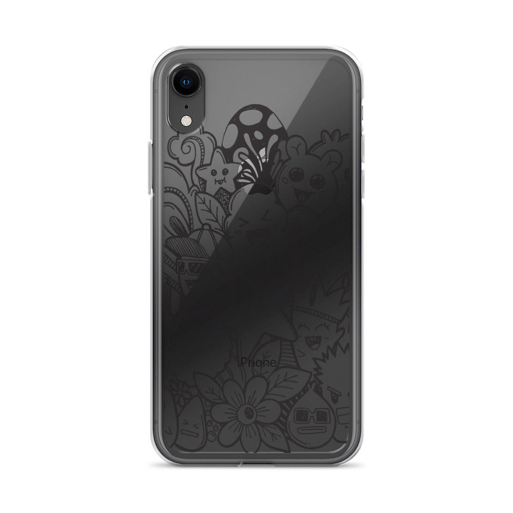 Funny Doodle Graffiti Art iPhone Case - HypeSheriff